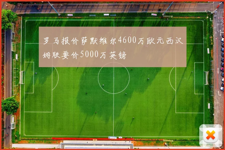 罗马报价萨默维尔4600万欧元西汉姆联要价5000万英镑